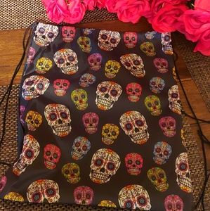 Dia de los Muertos string backpack